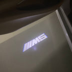 ÉCLAIRAGE DE PROJECTEUR BMW M3 LOGO Nr.24 (quantité 1 = 1 jeux / 2 feux de porte)