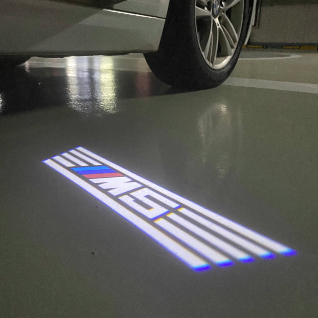 ÉCLAIRAGE DE PROJECTEUR BMW M3 LOGO Nr.24 (quantité 1 = 1 jeux / 2 feux de porte)