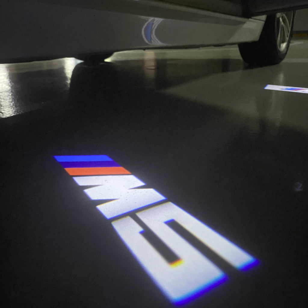 BMW M3 LOGO PROJECTOT LIGHTS Nr.24 (quantità 1 = 1 set/2 luci porta)