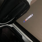 ÉCLAIRAGE DE PROJECTEUR BMW M3 LOGO Nr.24 (quantité 1 = 1 jeux / 2 feux de porte)