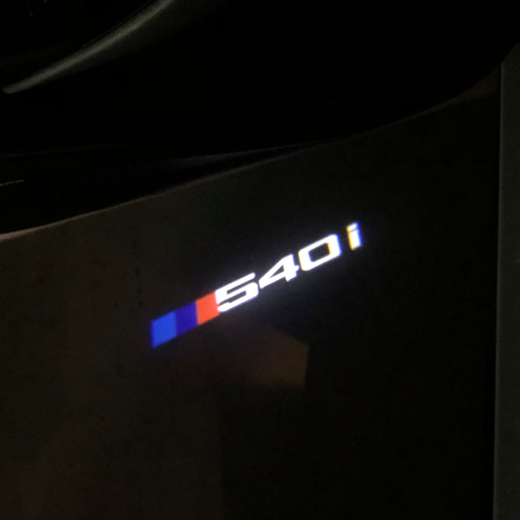 ÉCLAIRAGE DE PROJECTEUR BMW M3 LOGO Nr.24 (quantité 1 = 1 jeux / 2 feux de porte)