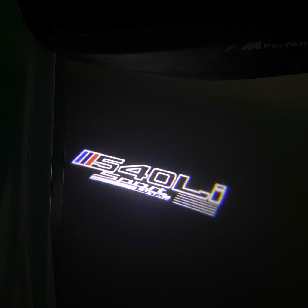 BMW M3 LOGO PROJECTOR LIGHTS Nr.24 (الكمية 1 = 1 مجموعة / 2 أضواء باب)