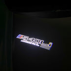 BMW M3 LOGO PROJECTOR LIGHTS Nr.24 (الكمية 1 = 1 مجموعة / 2 أضواء باب)