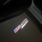 ÉCLAIRAGE DE PROJECTEUR BMW M3 LOGO Nr.24 (quantité 1 = 1 jeux / 2 feux de porte)