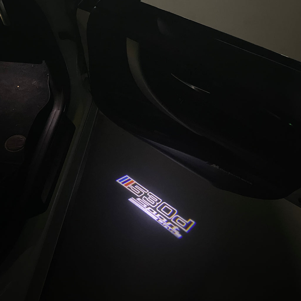 BMW M3 LOGO PROJECTOT LIGHTS Nr.24 (Menge 1 = 1 Sets/2 Türleuchten)