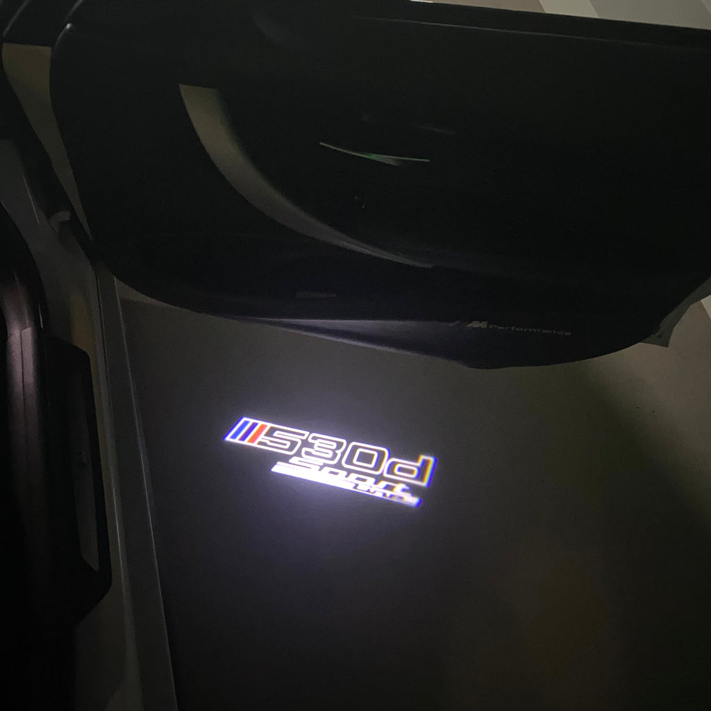 BMW M3 LOGO PROJECTOT LIGHTS Nr.24 (Menge 1 = 1 Sets/2 Türleuchten)