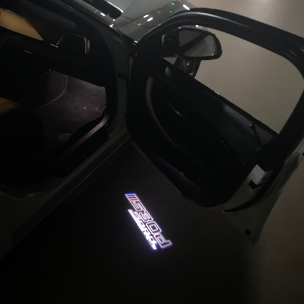 BMW M3 LOGO PROJECTOT LIGHTS Nr.24 (Menge 1 = 1 Sets/2 Türleuchten)
