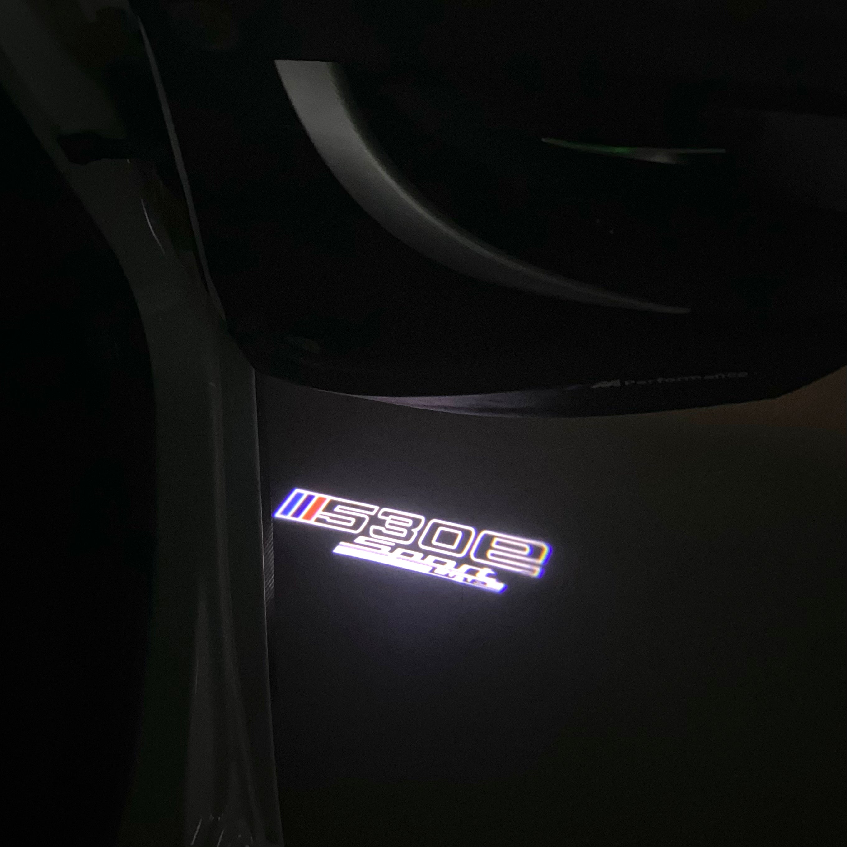 BMW 5 SERIES 530 e LOGO PROJECTOT LIGHTS (quantity 1 = 1 sets/2 door lights) Nr.6024q98
