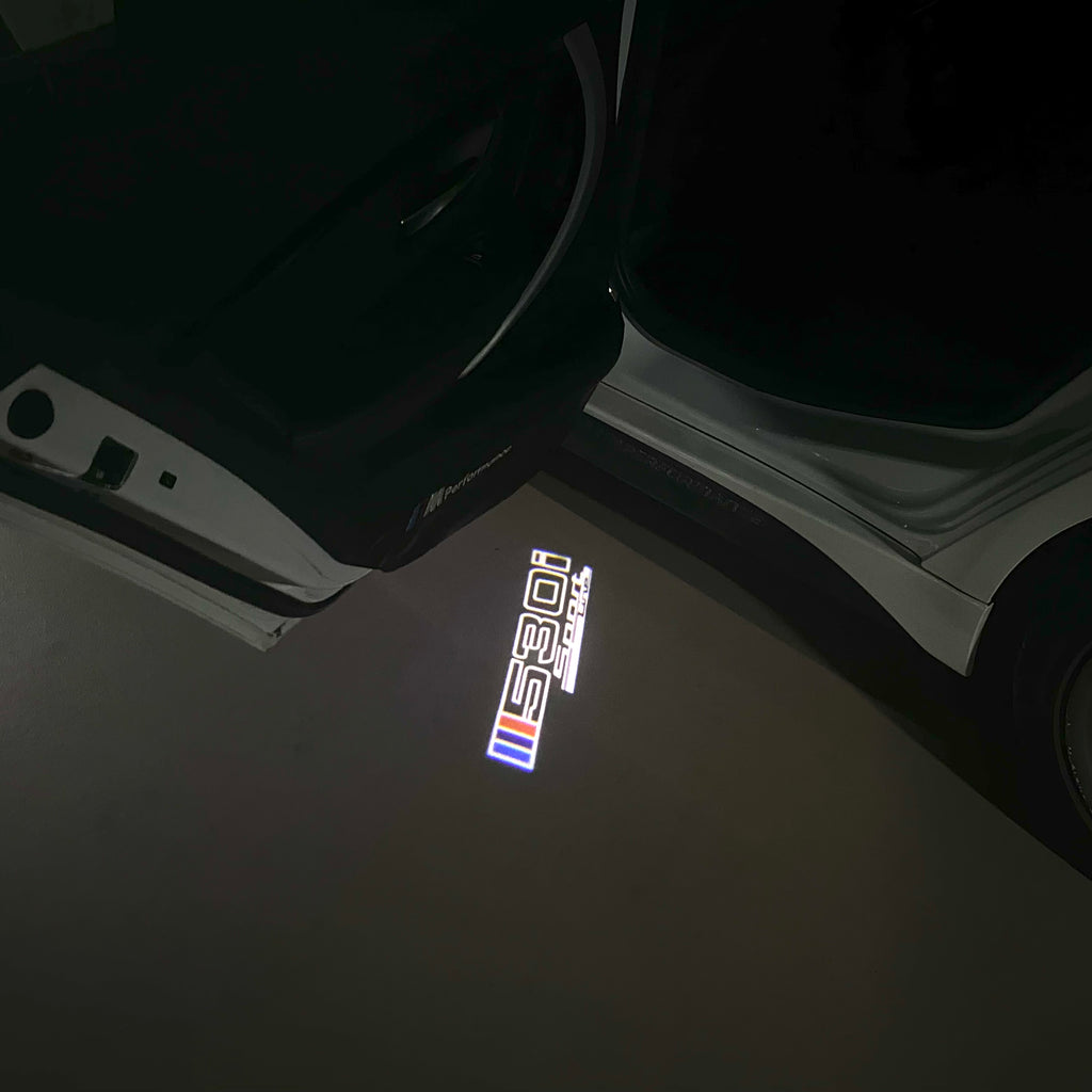 BMW 5 SERIES 530 i  LOGO PROJECTOT LIGHTS (quantity 1 = 1 sets/2 door lights) Nr.6024q59