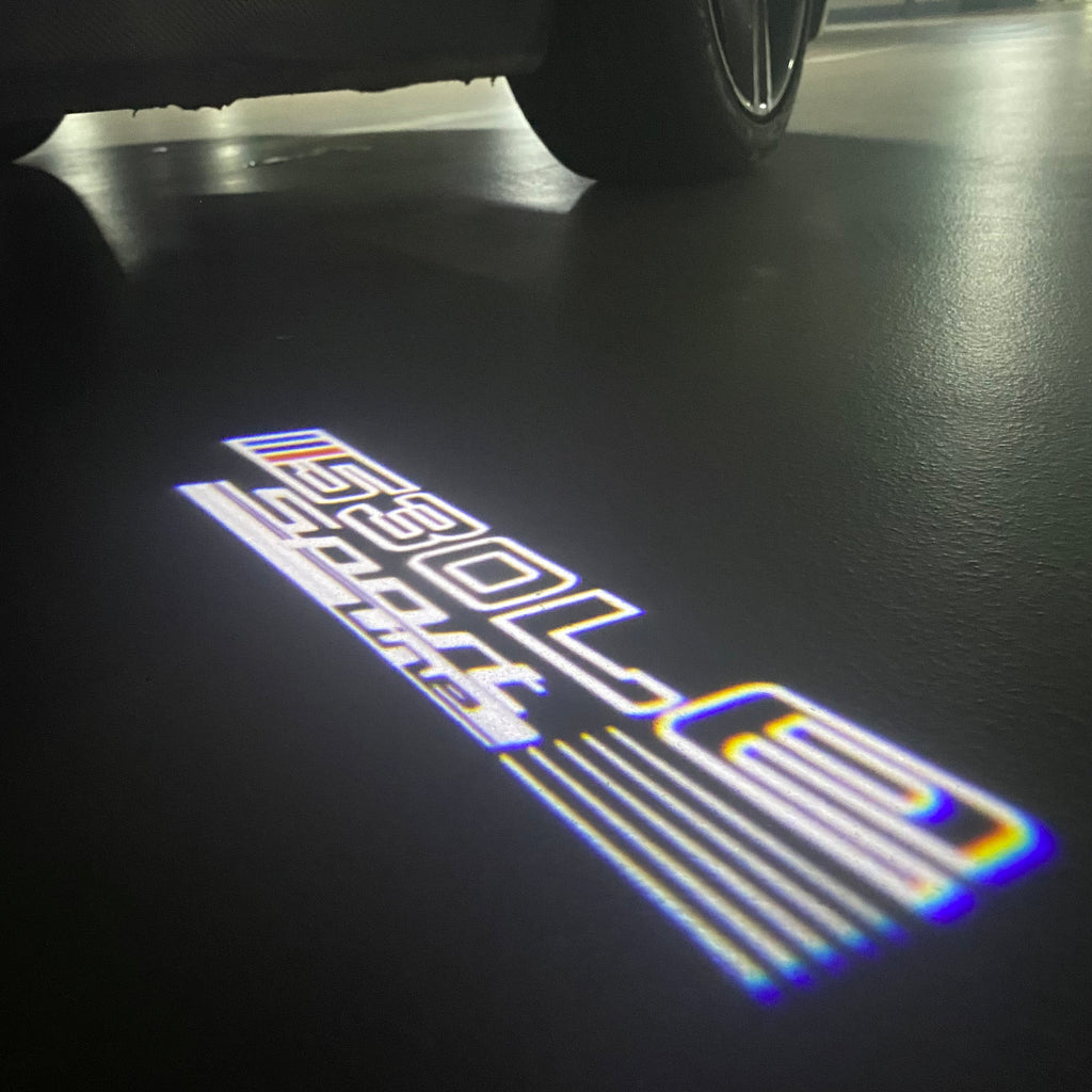BMW M3 LOGO PROJECTOT LIGHTS Nr.24 (Menge 1 = 1 Sets/2 Türleuchten)