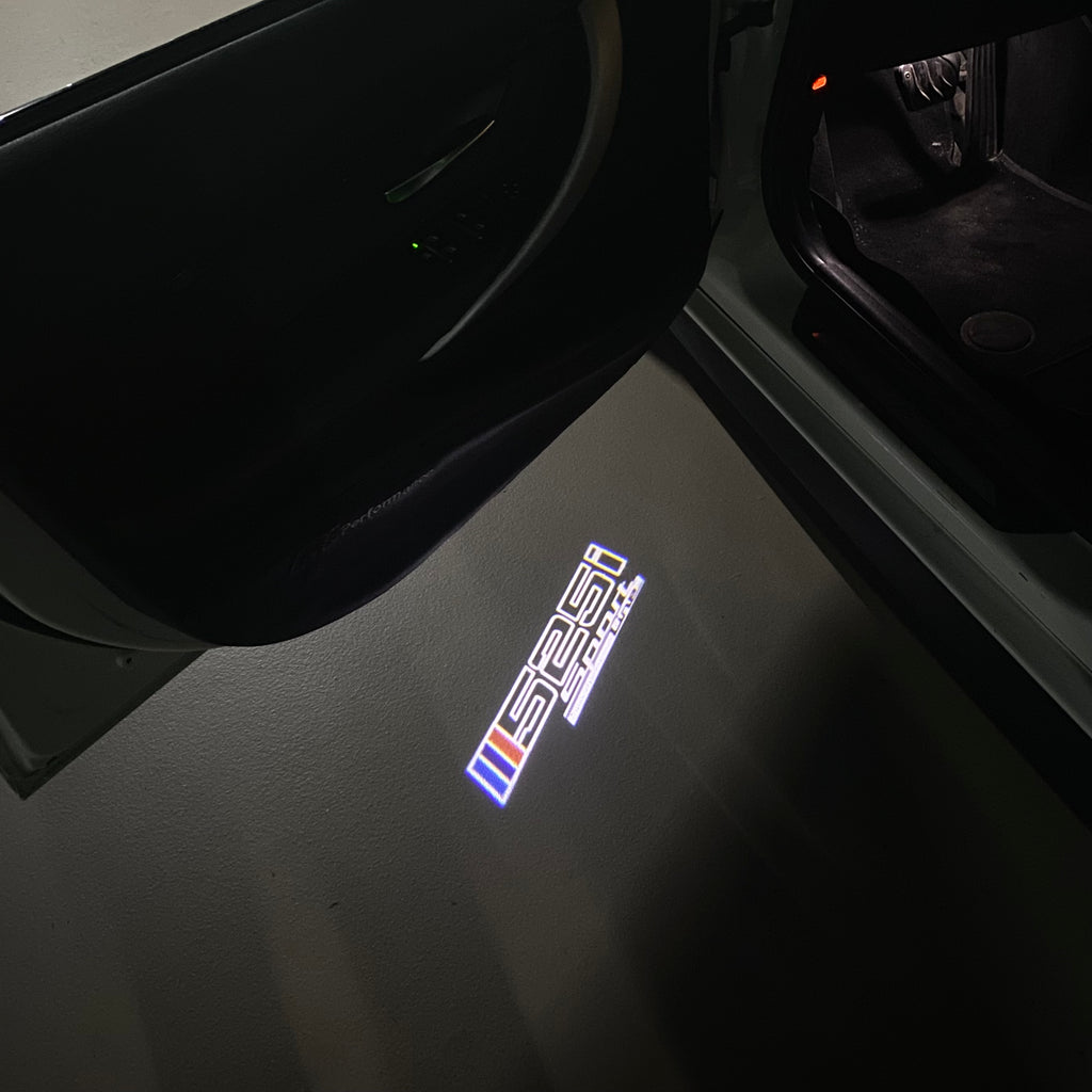 BMW M3 LOGO PROJECTOT LIGHTS Nr.24 (Menge 1 = 1 Sets/2 Türleuchten)