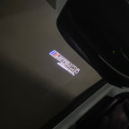 ÉCLAIRAGE DE PROJECTEUR BMW M3 LOGO Nr.24 (quantité 1 = 1 jeux / 2 feux de porte)
