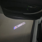 BMW M3 LOGO PROJECTOT LIGHTS Nr.24 (quantità 1 = 1 set/2 luci porta)