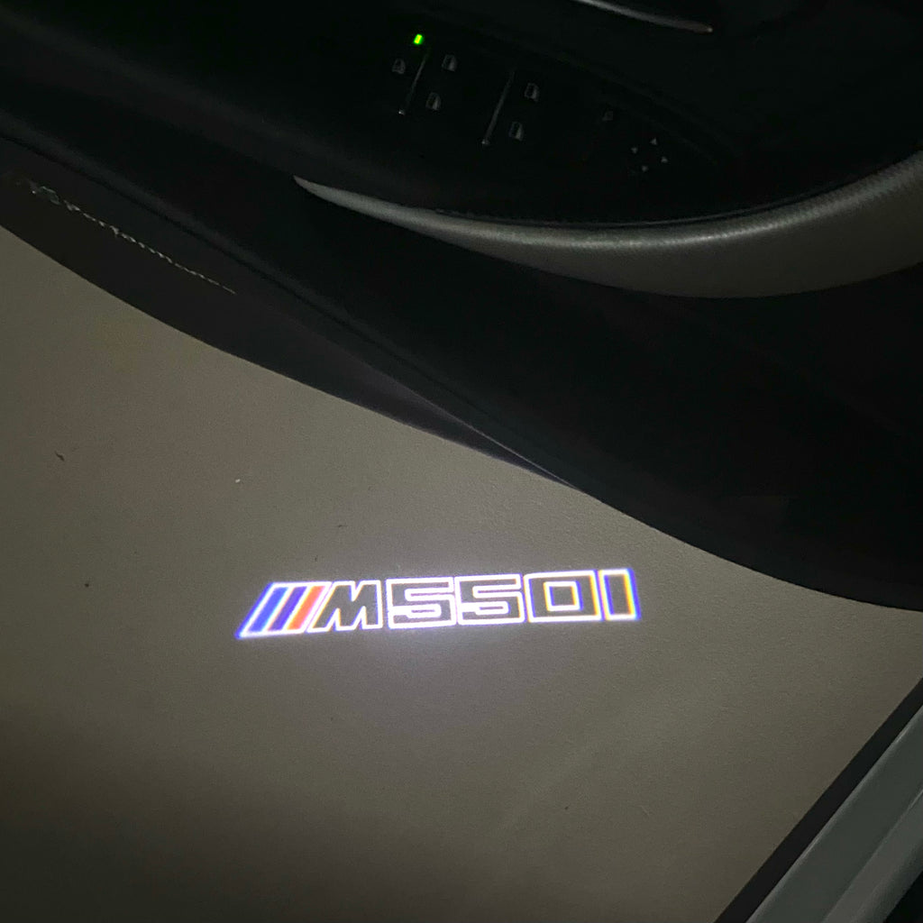 BMW M3 LOGO PROJECTOT LIGHTS Nr.24 (quantità 1 = 1 set/2 luci porta)
