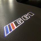ÉCLAIRAGE DE PROJECTEUR BMW M3 LOGO Nr.24 (quantité 1 = 1 jeux / 2 feux de porte)