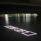 ÉCLAIRAGE DE PROJECTEUR BMW M3 LOGO Nr.24 (quantité 1 = 1 jeux / 2 feux de porte)