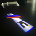 ÉCLAIRAGE DE PROJECTEUR BMW M3 LOGO Nr.24 (quantité 1 = 1 jeux / 2 feux de porte)