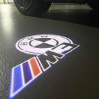 ÉCLAIRAGE DE PROJECTEUR BMW M3 LOGO Nr.24 (quantité 1 = 1 jeux / 2 feux de porte)
