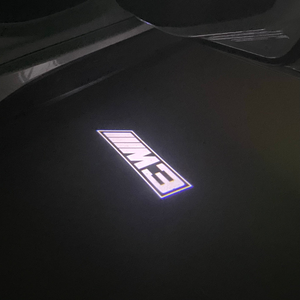 BMW M3 LOGO PROJECTOT LIGHTS Nr.24 (quantità 1 = 1 set/2 luci porta)