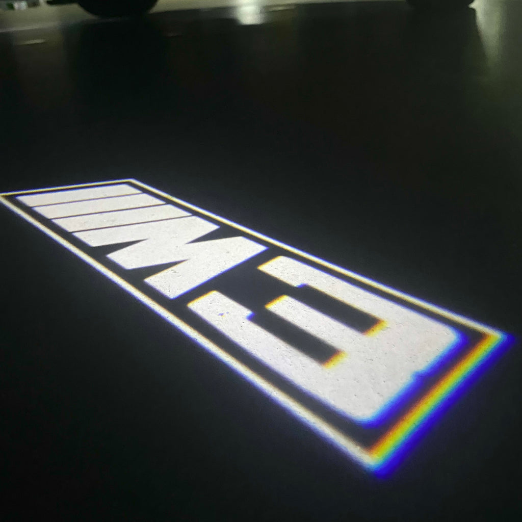 BMW M3 LOGO PROJECTOT LIGHTS Nr.24 (quantità 1 = 1 set/2 luci porta)