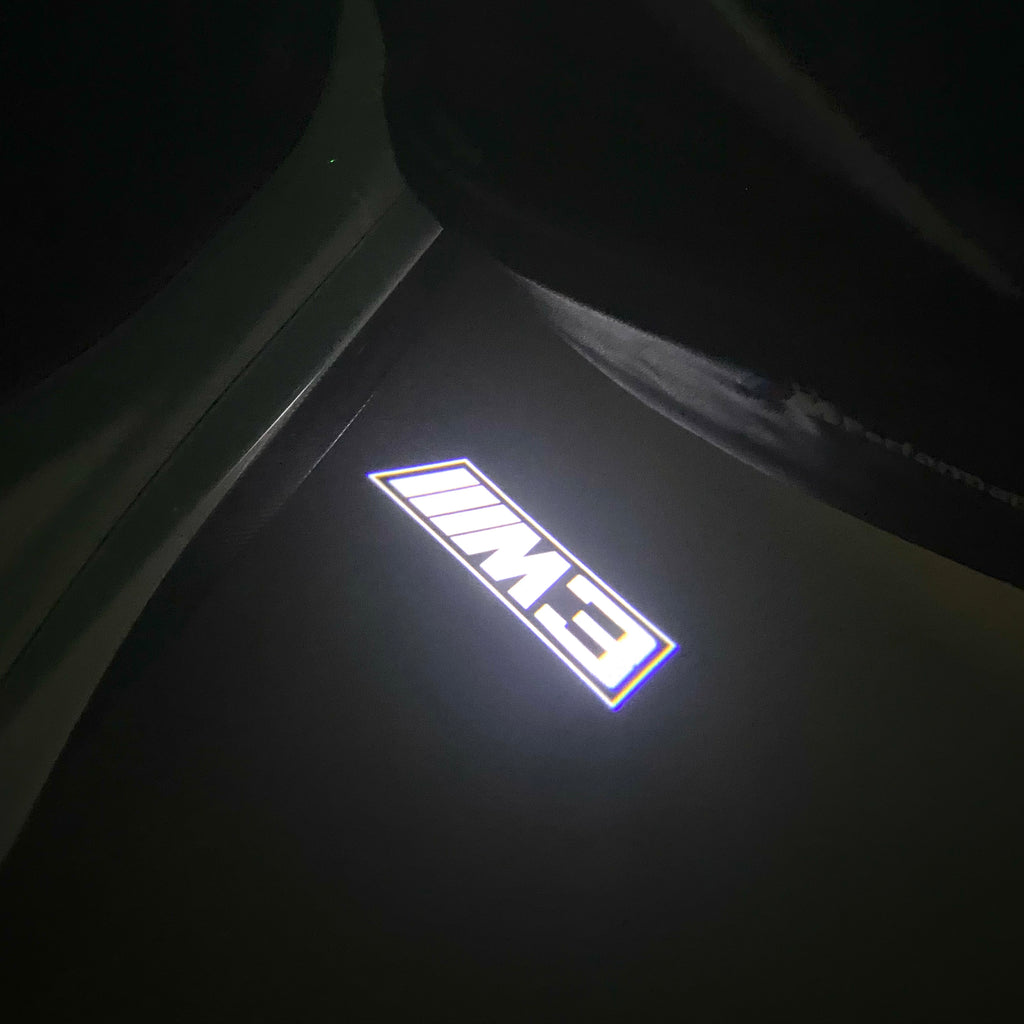 BMW M3 LOGO PROJECTOT LIGHTS Nr.24 (quantità 1 = 1 set/2 luci porta)