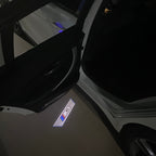 ÉCLAIRAGE DE PROJECTEUR BMW M3 LOGO Nr.24 (quantité 1 = 1 jeux / 2 feux de porte)