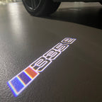 ÉCLAIRAGE DE PROJECTEUR BMW M3 LOGO Nr.24 (quantité 1 = 1 jeux / 2 feux de porte)