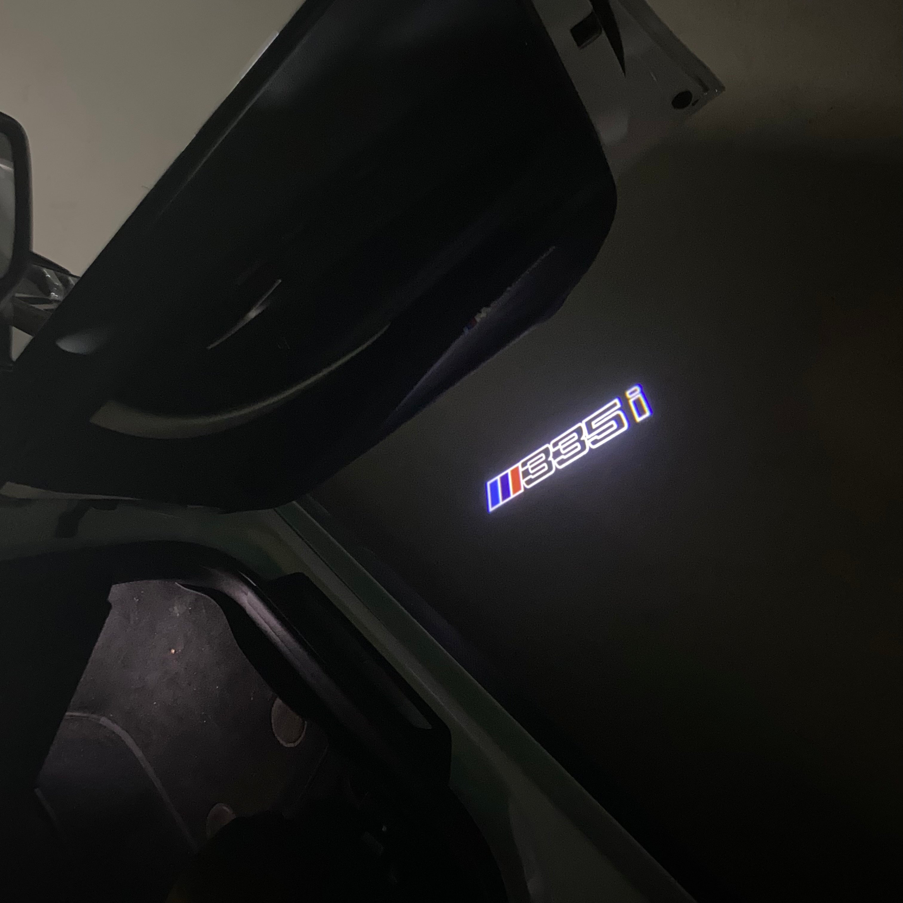 BMW M3 LOGO PROJECTOT LIGHTS Nr.24 (quantità 1 = 1 set/2 luci porta)