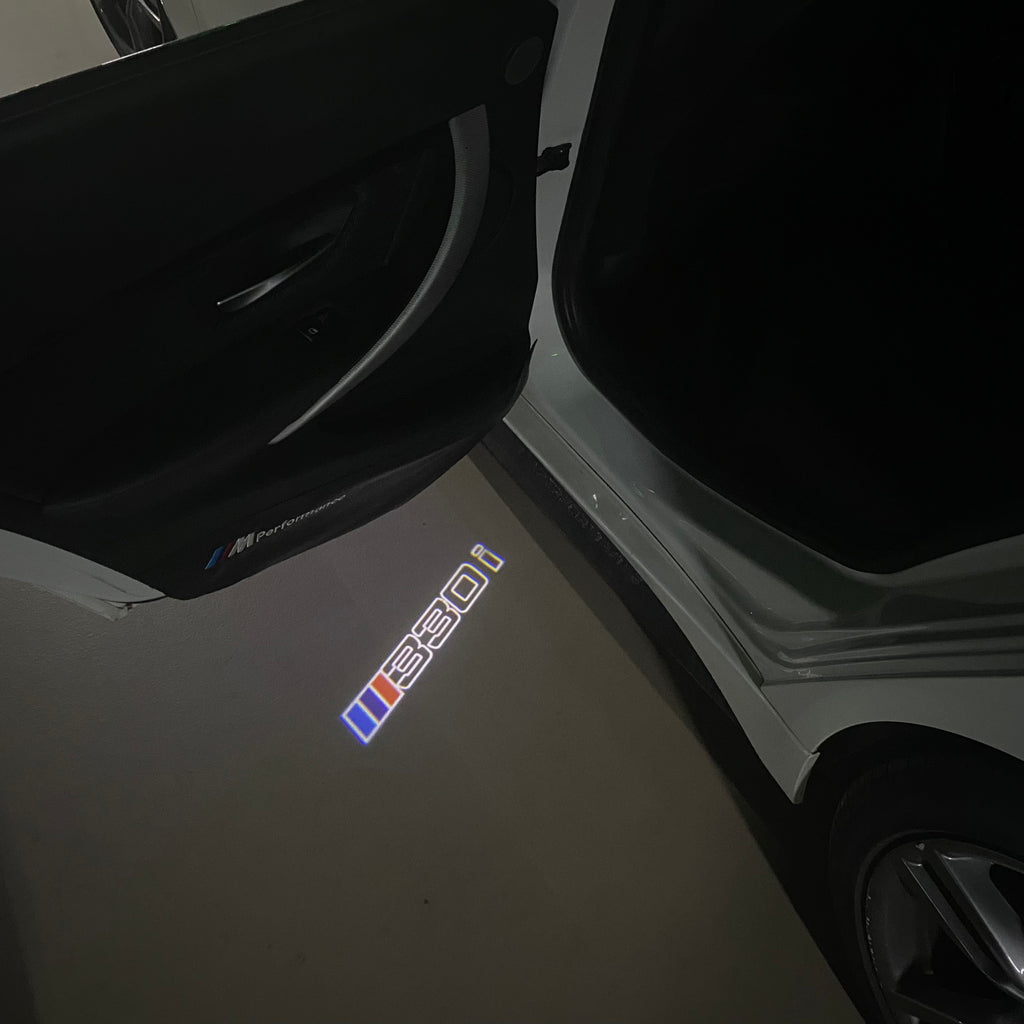 BMW M3 LOGO PROJECTOT LIGHTS Nr.24 (quantità 1 = 1 set/2 luci porta)