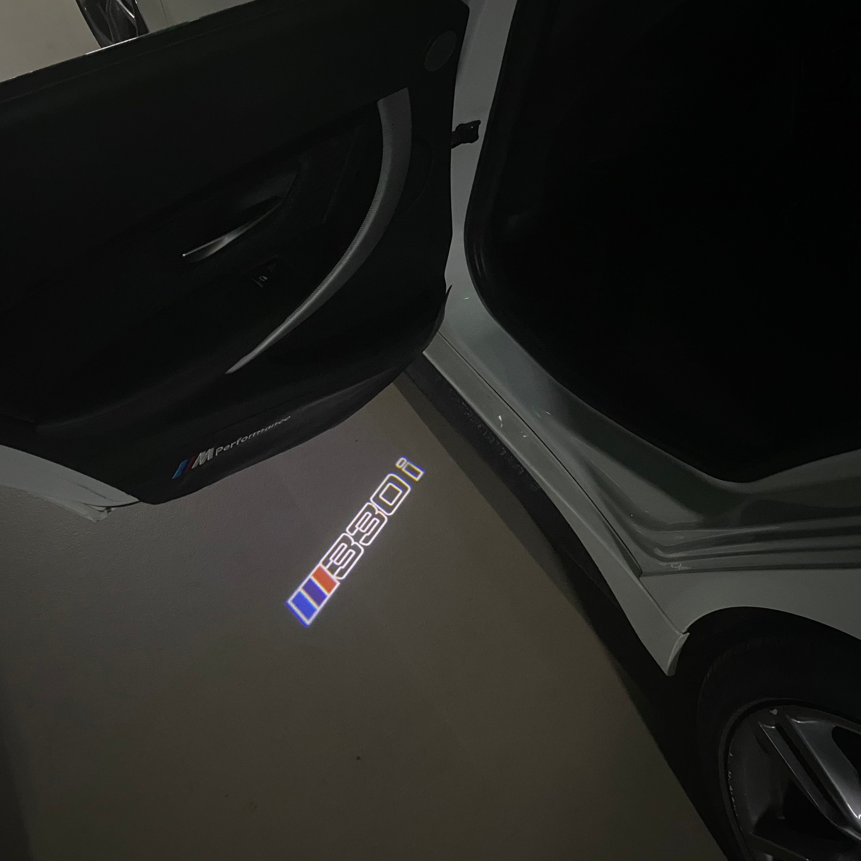 BMW M3 LOGO PROJECTOT LIGHTS Nr.24 (quantità 1 = 1 set/2 luci porta)