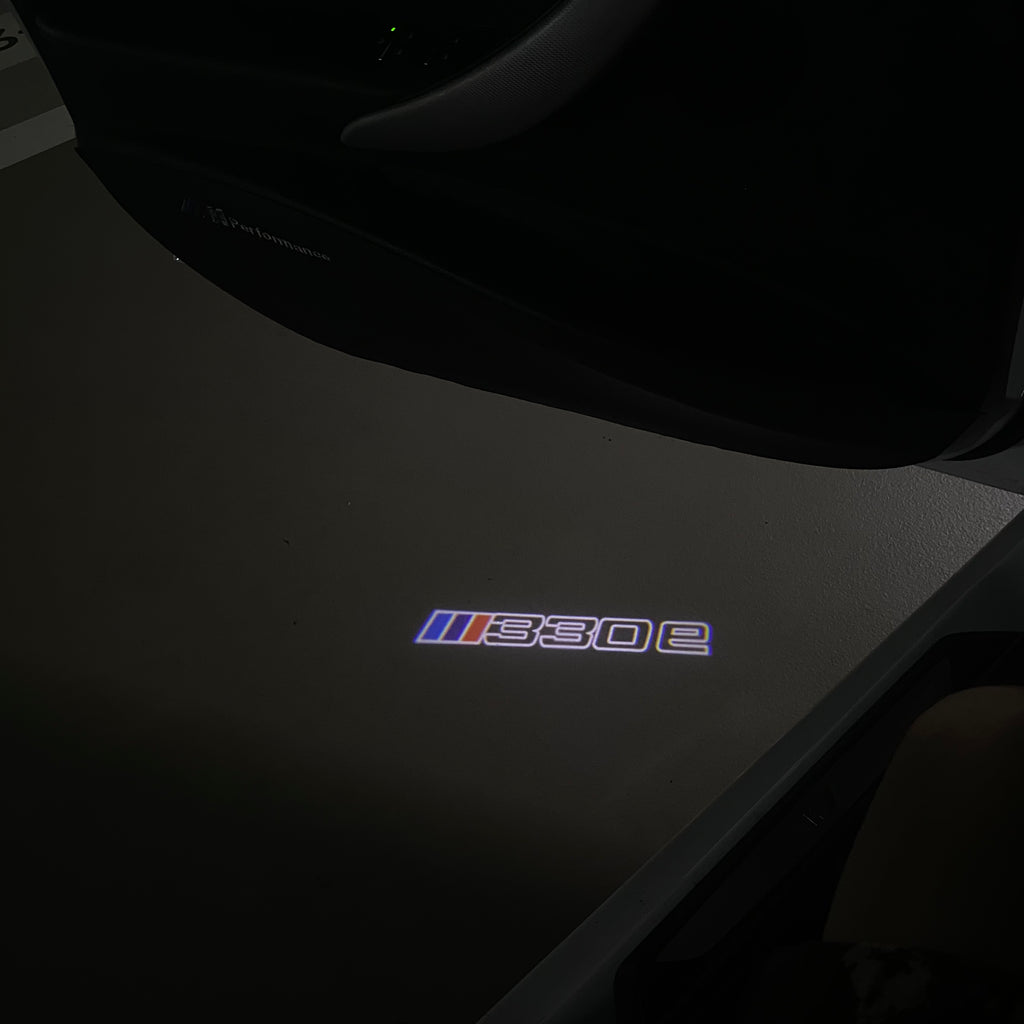 BMW M3 LOGO PROJECTOT LIGHTS Nr.24 (Menge 1 = 1 Sets/2 Türleuchten)