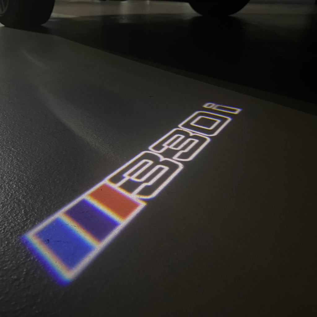 BMW M3 LOGO PROJECTOT LIGHTS Nr.24 (quantità 1 = 1 set/2 luci porta)