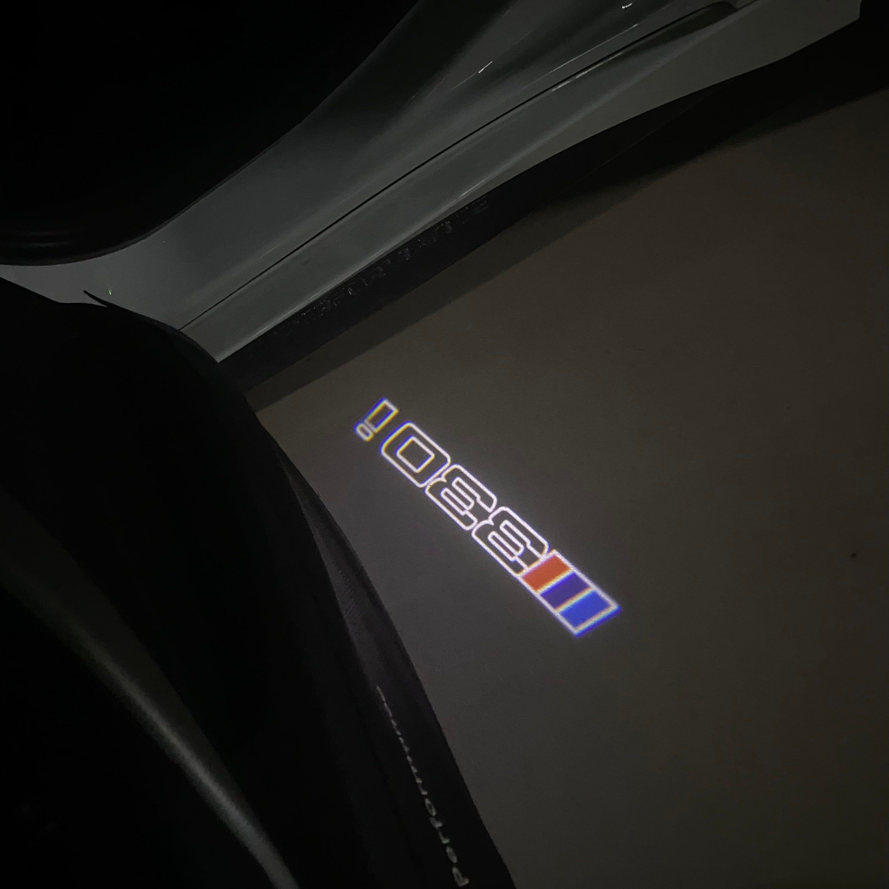 BMW M3 LOGO PROJECTOT LIGHTS Nr.24 (quantità 1 = 1 set/2 luci porta)