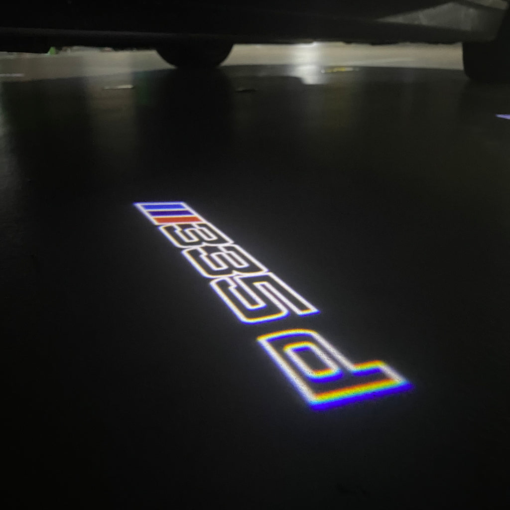 BMW M3 LOGO PROJECTOT LIGHTS Nr.24 (quantità 1 = 1 set/2 luci porta)