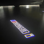 ÉCLAIRAGE DE PROJECTEUR BMW M3 LOGO Nr.24 (quantité 1 = 1 jeux / 2 feux de porte)
