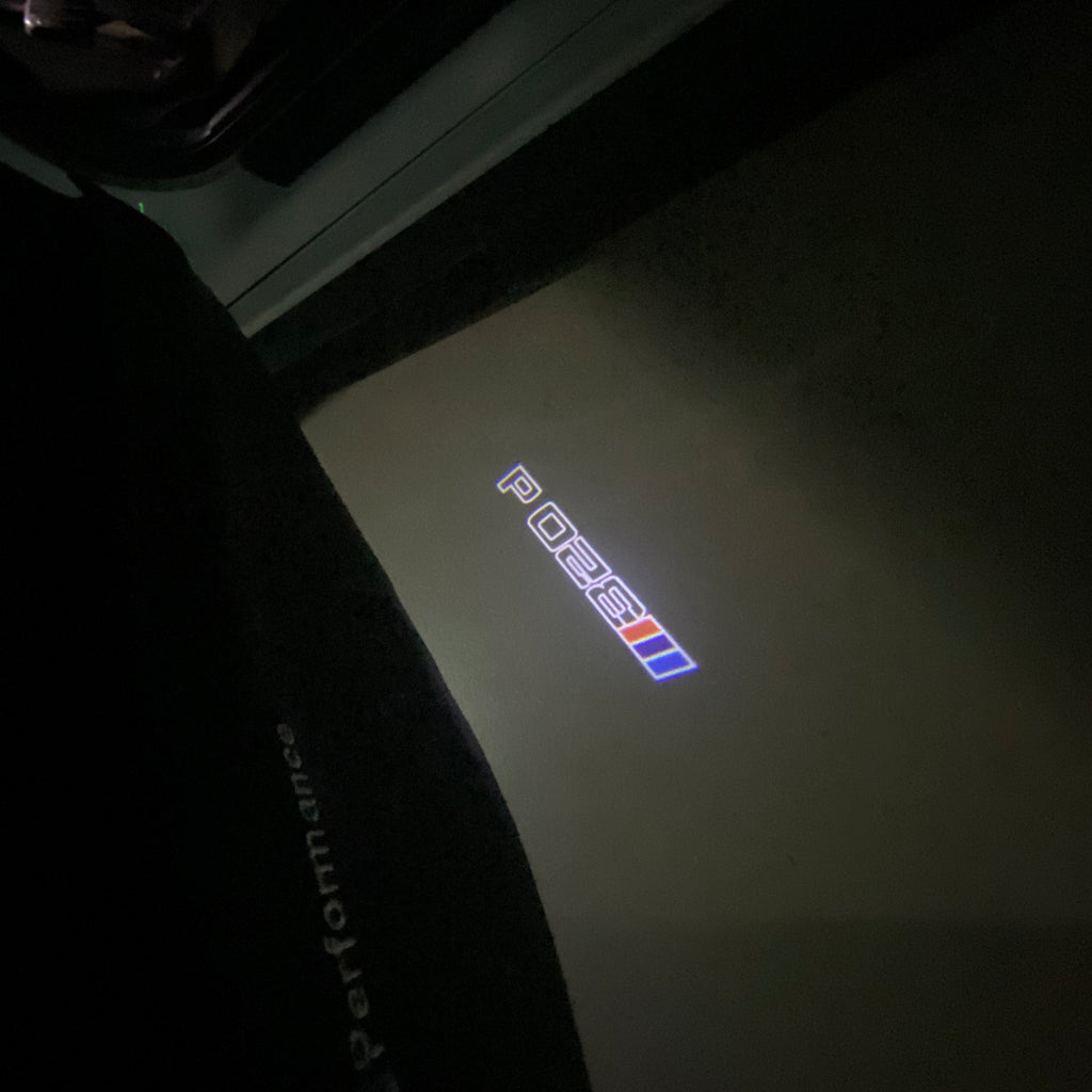 BMW M3 LOGO PROJECTOT LIGHTS Nr.24 (Menge 1 = 1 Sets/2 Türleuchten)