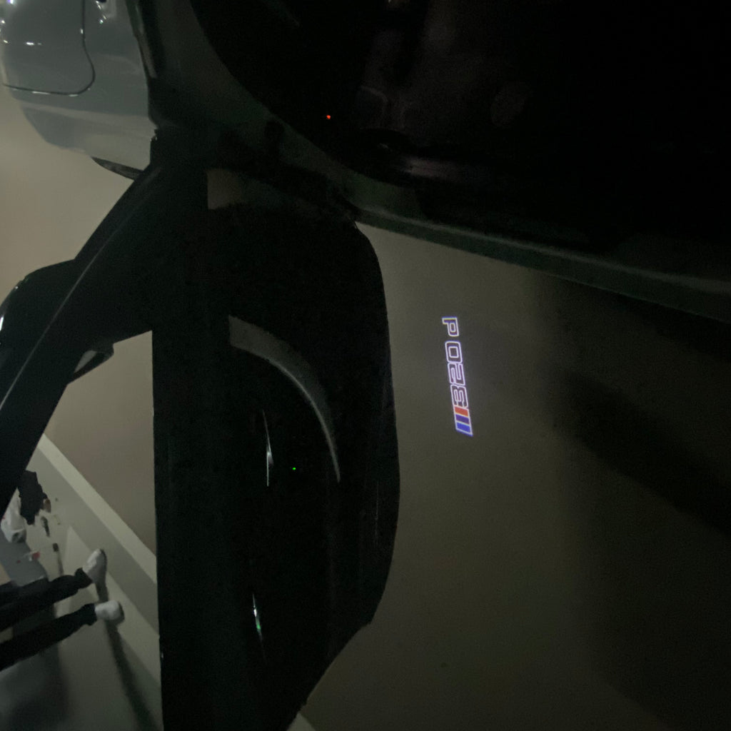BMW M3 LOGO PROJECTOT LIGHTS Nr.24 (Menge 1 = 1 Sets/2 Türleuchten)