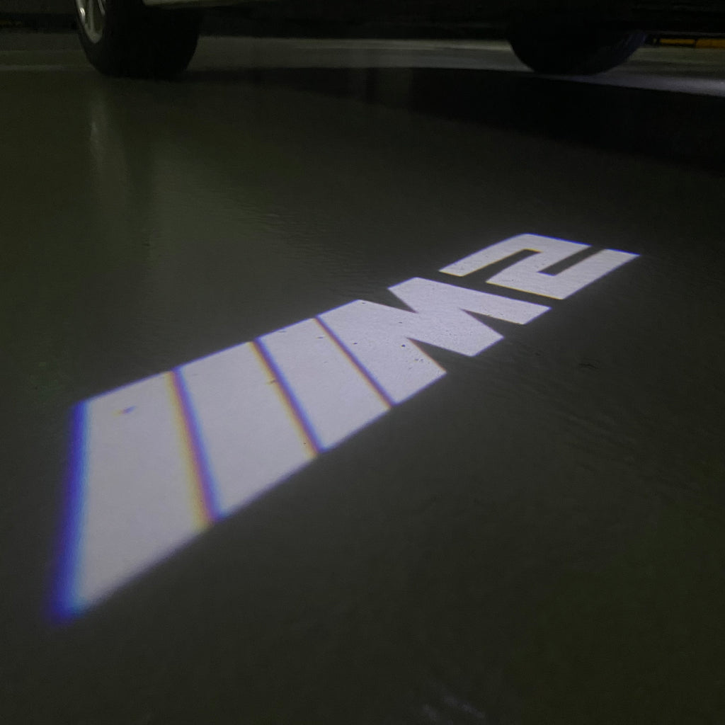 BMW M3 LOGO PROJECTOT LIGHTS Nr.24 (quantità 1 = 1 set/2 luci porta)