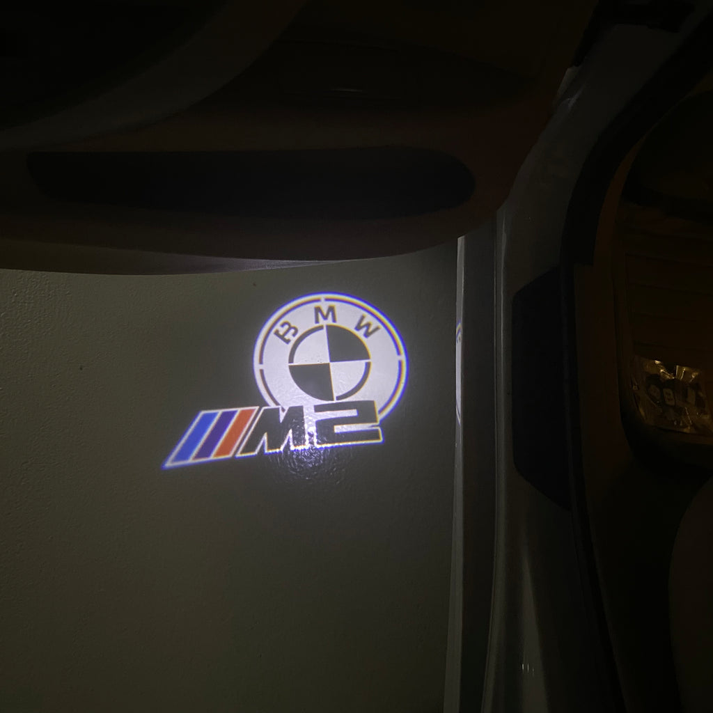 BMW 2 SERIES M2   LOGO PROJECTOT LIGHTS (quantity 1 = 1 sets/2 door lights) Nr.6024q18