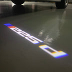 ÉCLAIRAGE DE PROJECTEUR BMW M3 LOGO Nr.24 (quantité 1 = 1 jeux / 2 feux de porte)