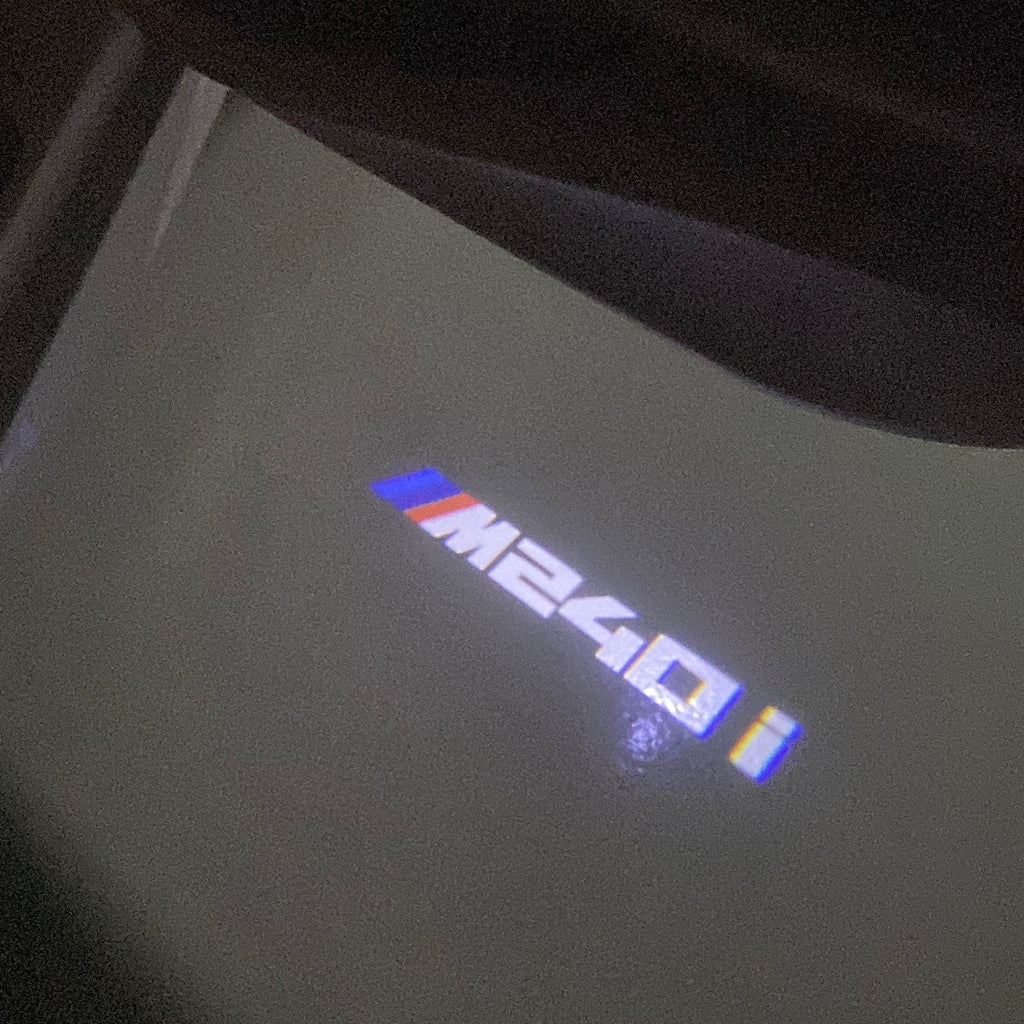 BMW M3 LOGO PROJECTOT LIGHTS Nr.24 (quantità 1 = 1 set/2 luci porta)