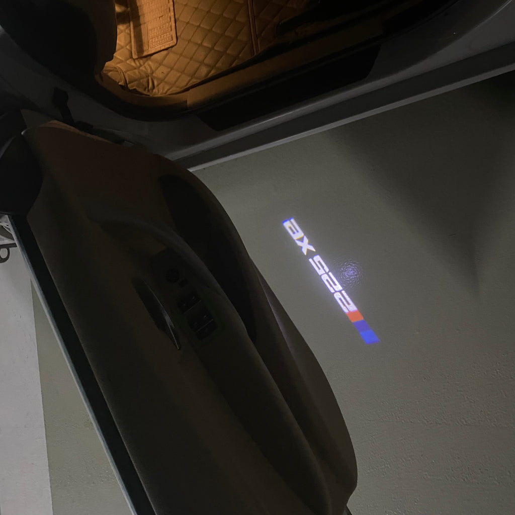 BMW M3 LOGO PROJECTOT LIGHTS Nr.24 (quantità 1 = 1 set/2 luci porta)