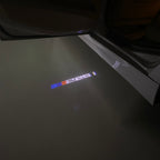 BMW M3 LOGO PROJECTOR LIGHTS Nr.24 (الكمية 1 = 1 مجموعة / 2 أضواء باب)