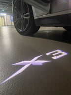 BMW M3 LOGO PROJECTOT LIGHTS Nr.24 (Menge 1 = 1 Sets/2 Türleuchten)