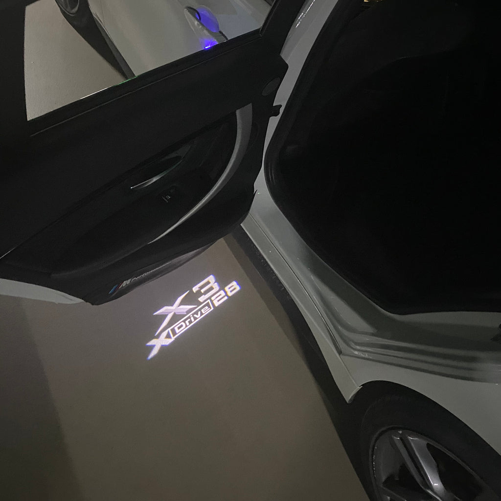 BMW M3 LOGO PROJECTOT LIGHTS Nr.24 (Menge 1 = 1 Sets/2 Türleuchten)