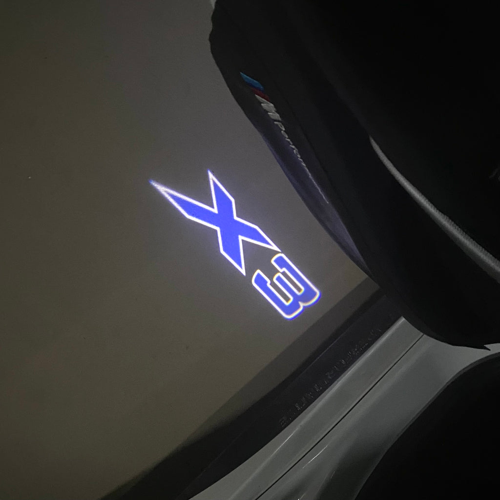 BMW M3 LOGO PROJECTOT LIGHTS Nr.24 (Menge 1 = 1 Sets/2 Türleuchten)