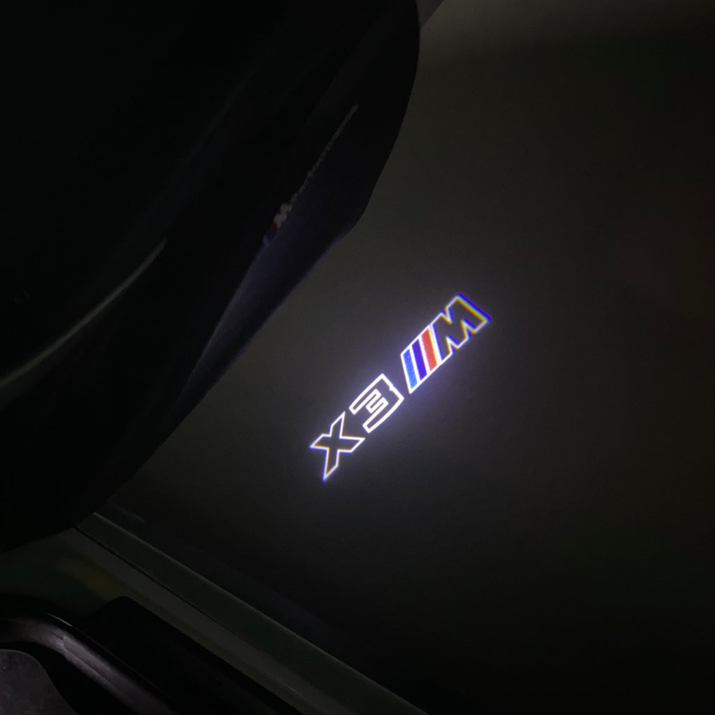 BMW  X3M LOGO PROJECTOT LIGHTS (quantity 1 = 1 sets/2 door lights) Nr.6024q0t21