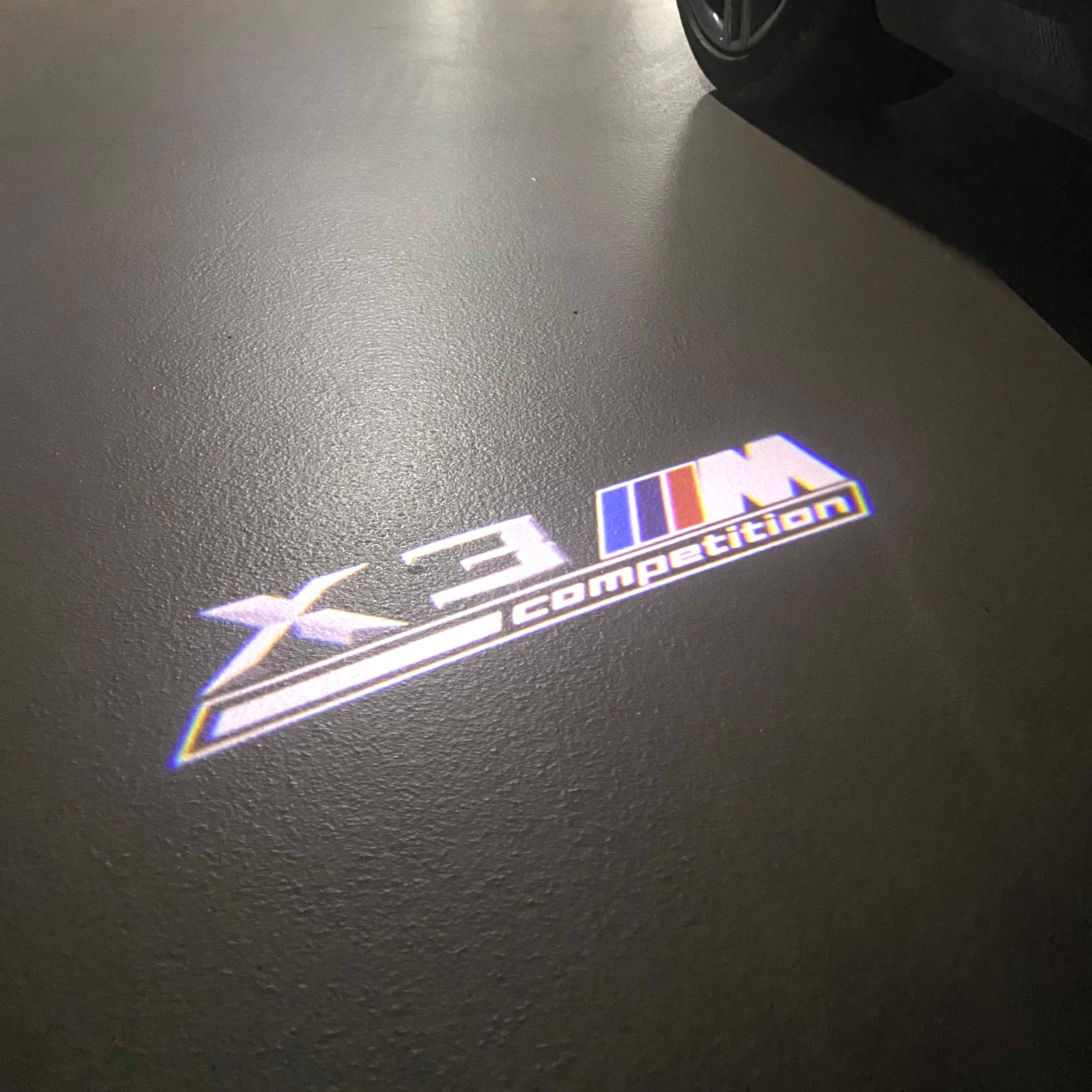 BMW X3M  LOGO PROJECTOT LIGHTS (quantity 1 = 1 sets/2 door lights) Nr.6024q0t20
