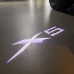 BMW M3 LOGO PROJECTOT LIGHTS Nr.24 (Menge 1 = 1 Sets/2 Türleuchten)