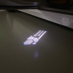 RENAULT Sport LOGO PROJECROTR LIGHTS Nr.0912 (quantity  1 =  2 Logo Film & 2 door lights)